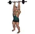Triceps Extension - Standing EZ Bar